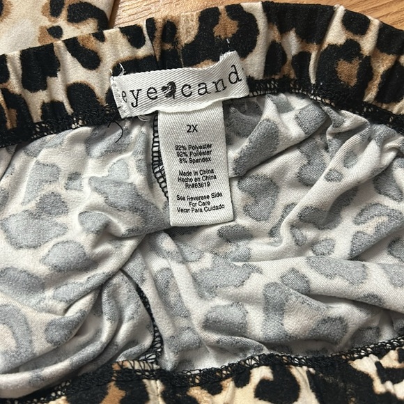 Leopard leggings - Picture 2 of 3